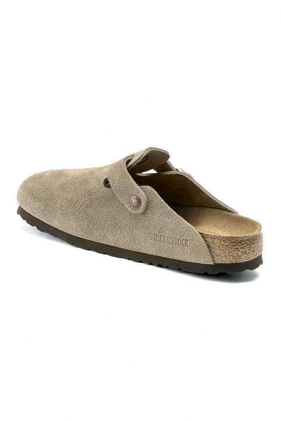 Birkenstock Boston Suede Leather Taupe